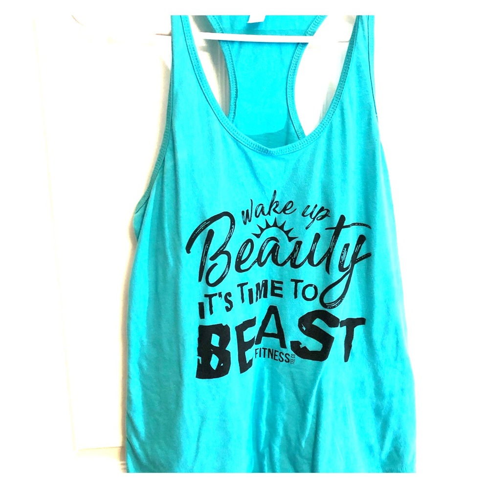 🦋3/$20!! Turquoise Fitness Tank